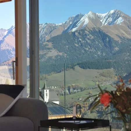 Casa Lumnezia - Panoramic Ecodesign Obersaxen - Val Lumnezia I - Vignogn I Near Laax Flims I 5 Swiss Stars Rating Apartamento Vella