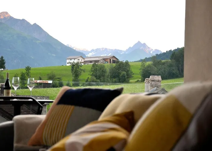 Casa Lumnezia - Panoramic Ecodesign Obersaxen - Val Lumnezia I - Vignogn I Near Laax Flims I 5 Swiss Stars Rating *