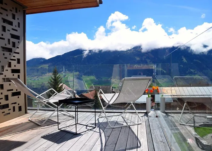 Lejlighed Casa Lumnezia - Panoramic Ecodesign Obersaxen - Val Lumnezia I - Vignogn I Near Laax Flims I 5 Swiss Stars Rating *