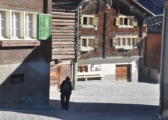 Lejlighed Casa Lumnezia - Panoramic Ecodesign Obersaxen - Val Lumnezia I - Vignogn I Near Laax Flims I 5 Swiss Stars Rating