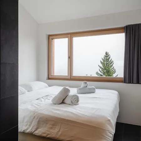 Casa Lumnezia: Panoramic Ecodesign In Val Lumnezia Apartment